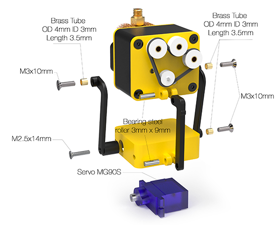 Lifting Gear For Automatic Nozzle Cleane