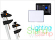 alt Lighting Stand with Clamp