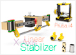 alt Linear X-Axis Stabilizer for Prusa i4